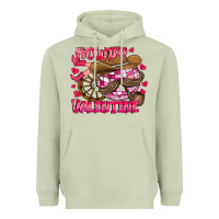 Matcha Howdy Valentine Heavyweight Hoodie - CowhideDigitalArt