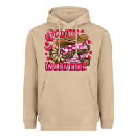 Mushroom Howdy Valentine Heavyweight Hoodie - CowhideDigitalArt