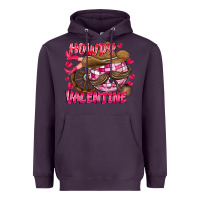 Plum Howdy Valentine Heavyweight Hoodie - CowhideDigitalArt
