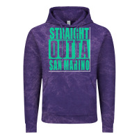 Cloud Purple Straight Outta San Marino Vintage Hoodie - Bettercallsaul