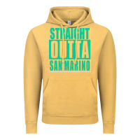 Vintage Mustard Straight Outta San Marino Vintage Hoodie - Bettercallsaul