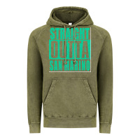 Straight Outta San Marino Vintage Hoodie | Teevron