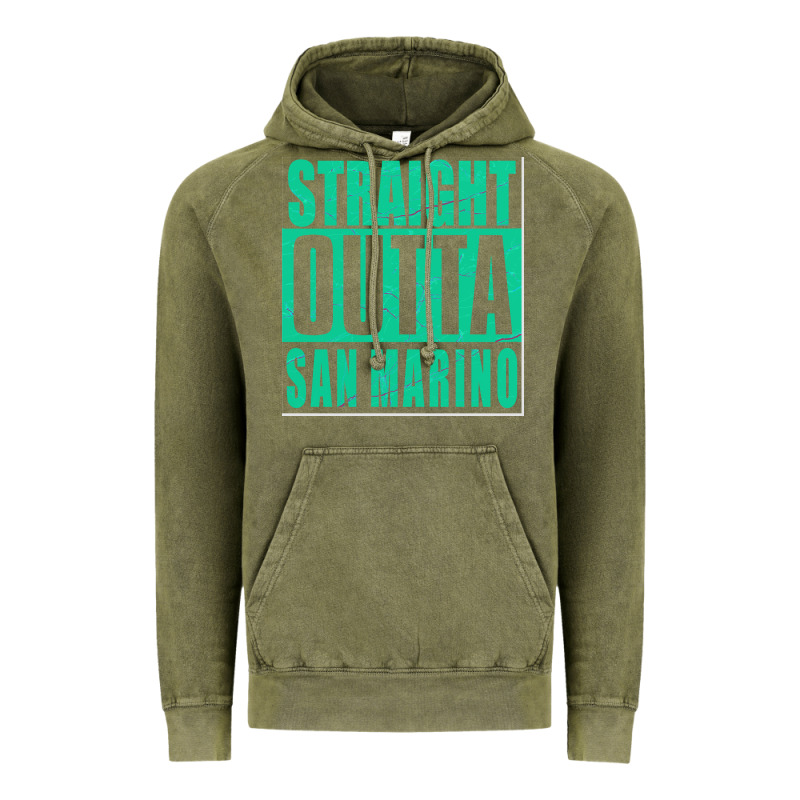 Straight Outta San Marino Vintage Hoodie by Bettercallsaul | Teevron