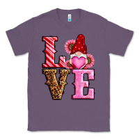 Lavender love valentines day gnomes Classic Tee - RanaPortraitStore