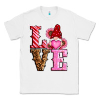 White love valentines day gnomes Classic Tee - RanaPortraitStore