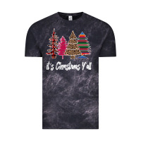 Cloud Black Merry Christmas Pine Tree Vintage Tee - Bettercallsaul