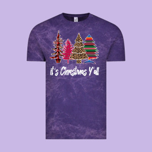 Merry Christmas Pine Tree Vintage Tee Designed By Bettercallsaul