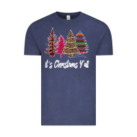 Vintage Denim Merry Christmas Pine Tree Vintage Tee - Bettercallsaul