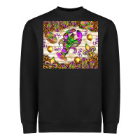Black Mardi Gras with crab tumbler Heavyweight Sweatshirt - HowdyJamesFarm