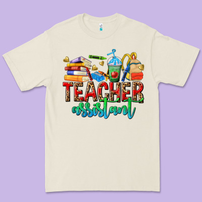 Teacher Assistant Premium Tee Designed By Nancycooperartshop