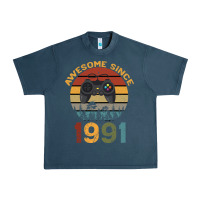 Midnight Navy Awesome Since 1991 Urban Heavy Tee - Bettercallsaul