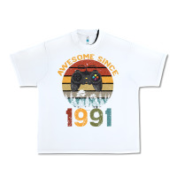 White Awesome Since 1991 Urban Heavy Tee - Bettercallsaul
