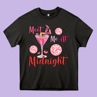 Meet Me At Midnight Heavy Core Tee Designed By Maliassmallbusiness