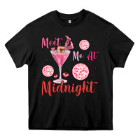 Black meet me at midnight Heavy Core Tee - MaliasSmallBusiness