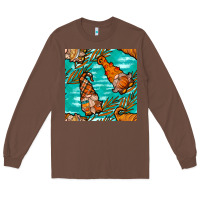 Chestnut Fall gnomes Long Sleeve Tee - NancyCooperArtShop