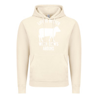 Vintage Artic Life Is Better With Cows Around Vintage Hoodie - Bettercallsaul