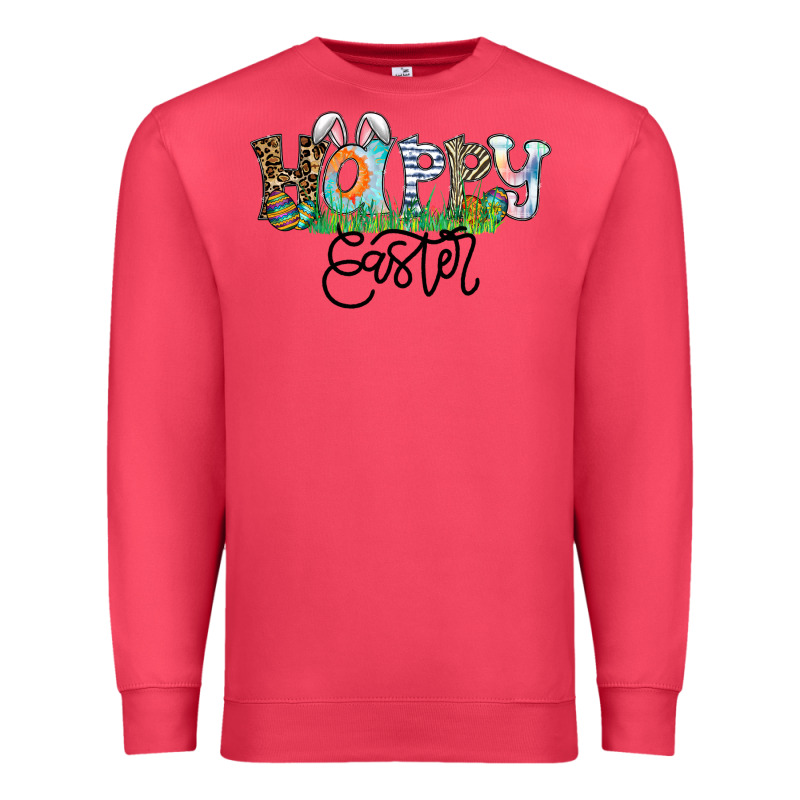 Happy Easter Premium Sweatshirt by CowhideDigitalArt | Teevron