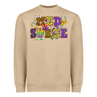 Mushroom Mardi Gras Med Surge Heavyweight Sweatshirt - HowdyJamesFarm