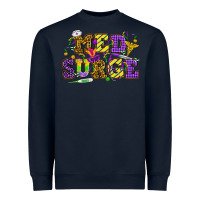 Navy Mardi Gras Med Surge Heavyweight Sweatshirt - HowdyJamesFarm