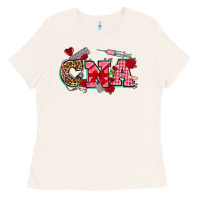 Bone valentines day cna Ladies Tee - NancyCooperArtShop