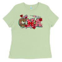 Matcha valentines day cna Ladies Tee - NancyCooperArtShop