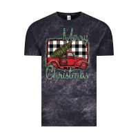 Cloud Black Merry Christmas Truck Vintage Tee - Bettercallsaul