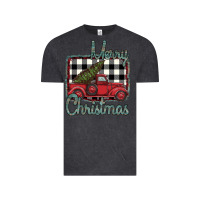 Vintage Black Merry Christmas Truck Vintage Tee - Bettercallsaul
