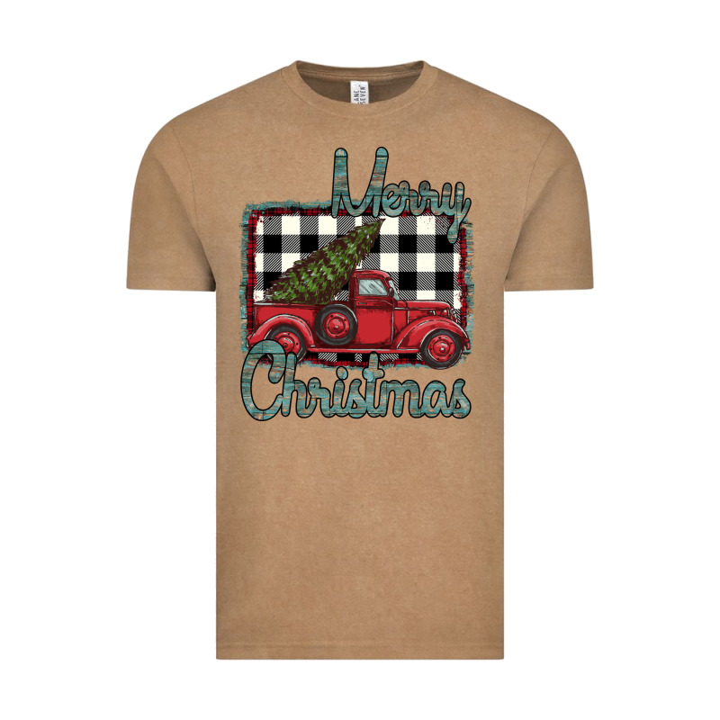 Merry Christmas Truck Vintage Tee by Bettercallsaul | Teevron