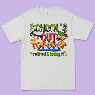 Schools Out Forever Premium Tee Designed By Nancycooperartshop