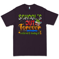 Plum schools out forever Premium Tee - NancyCooperArtShop