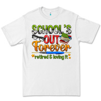 White schools out forever Premium Tee - NancyCooperArtShop