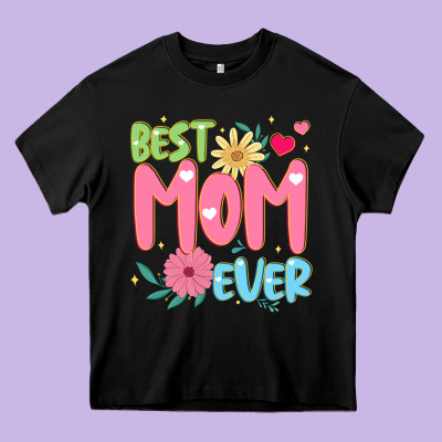Best Mom Ever Heavy Core Tee Designed By Jahusdesignshop