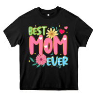 Black best mom ever Heavy Core Tee - JahusDesignShop