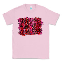 Bubblegum Pink pink leopard background Classic Tee - RanaPortraitStore