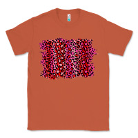 Copper pink leopard background Classic Tee - RanaPortraitStore