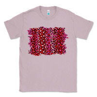 Lilac pink leopard background Classic Tee - RanaPortraitStore
