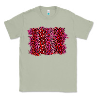 Matcha pink leopard background Classic Tee - RanaPortraitStore