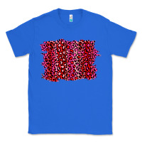 True Royal pink leopard background Classic Tee - RanaPortraitStore