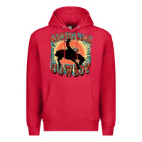Cardinal American cowboy Premium Hoodie - FaDigitalArtStudio
