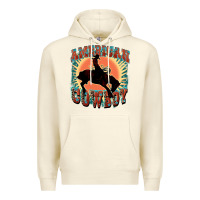 Sandshell American cowboy Premium Hoodie - FaDigitalArtStudio