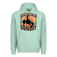 Seafoam American cowboy Premium Hoodie - FaDigitalArtStudio