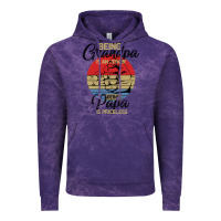 Cloud Purple Being Grandpa İs An Honor Being Papa İs Priceless Vintage Hoodie - Bettercallsaul