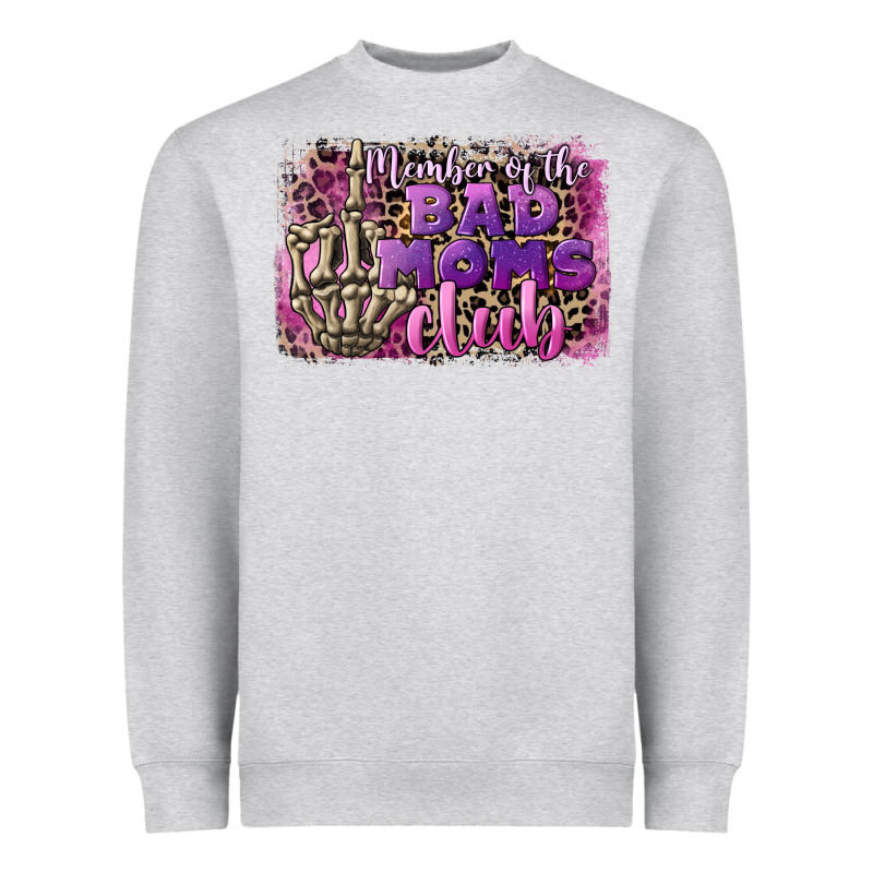 Member Of The Bad Moms Club Mother's Day Heavyweight Sweatshirt by CowGirlArtShop | Teevron