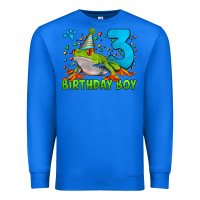 True Royal birthday boy frog age 3 Premium Sweatshirt - LillyAllenDesigns