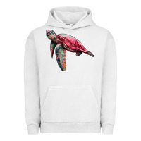 Pigment Lunar Rock sea turtle pink glitter Urban Hoodie - Artiststas