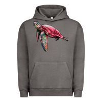 Pigment Tornado sea turtle pink glitter Urban Hoodie - Artiststas