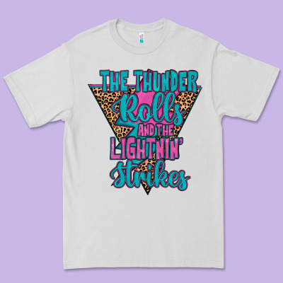 The Thunder Rolls And The Lightnin’ Strİkes Premium Tee Designed By Jahusdesignshop