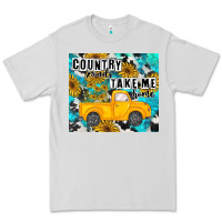 Dove Grey country roads take me home Premium Tee - MaliasSmallBusiness