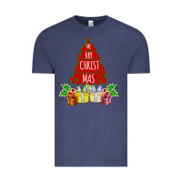 Vintage Denim Red Merry Christmas 2020 Vintage Tee - Bettercallsaul
