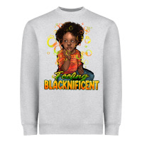 Heather Grey Feeling blacknificent Heavyweight Sweatshirt - HowdyJamesFarm